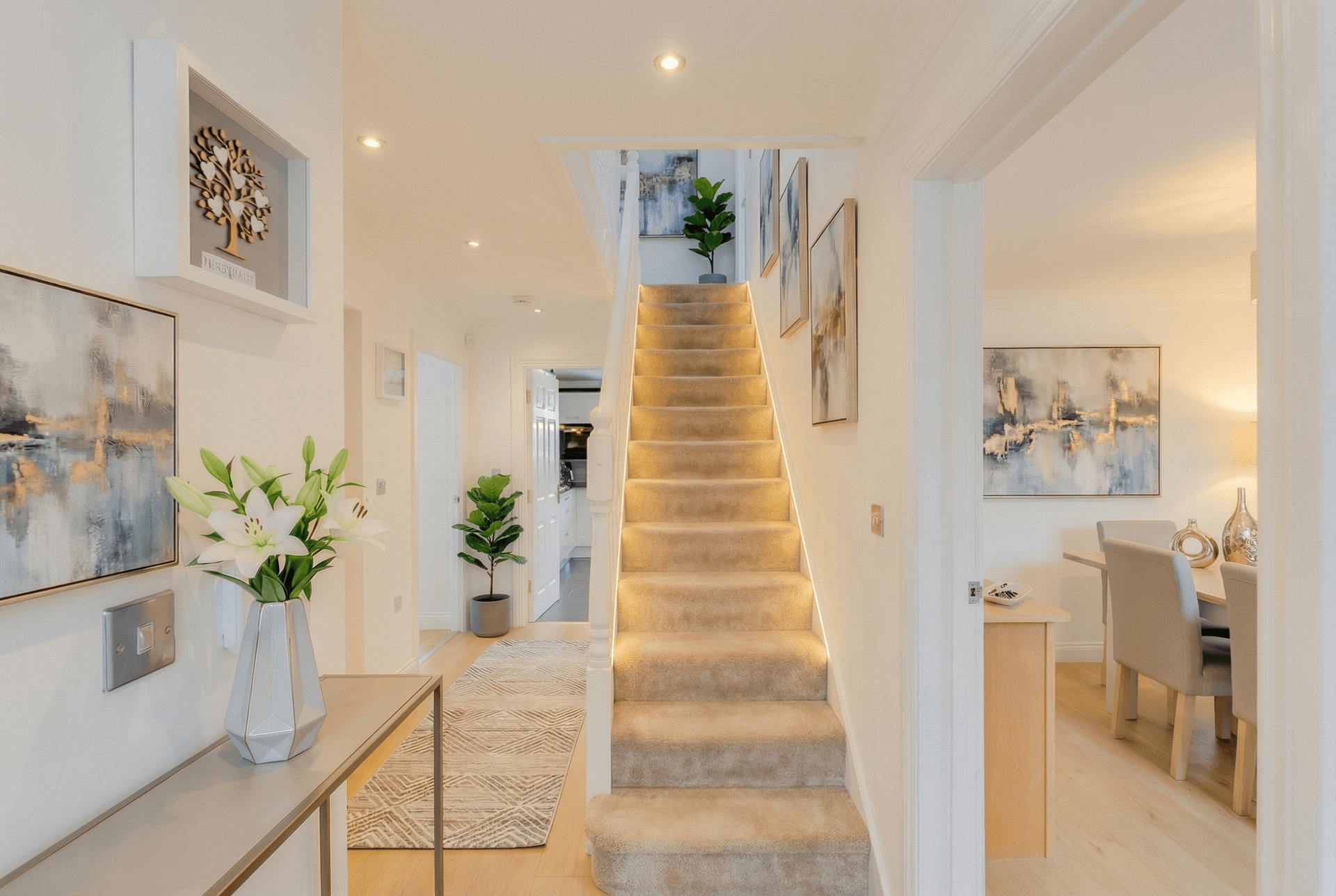 After virtual staging