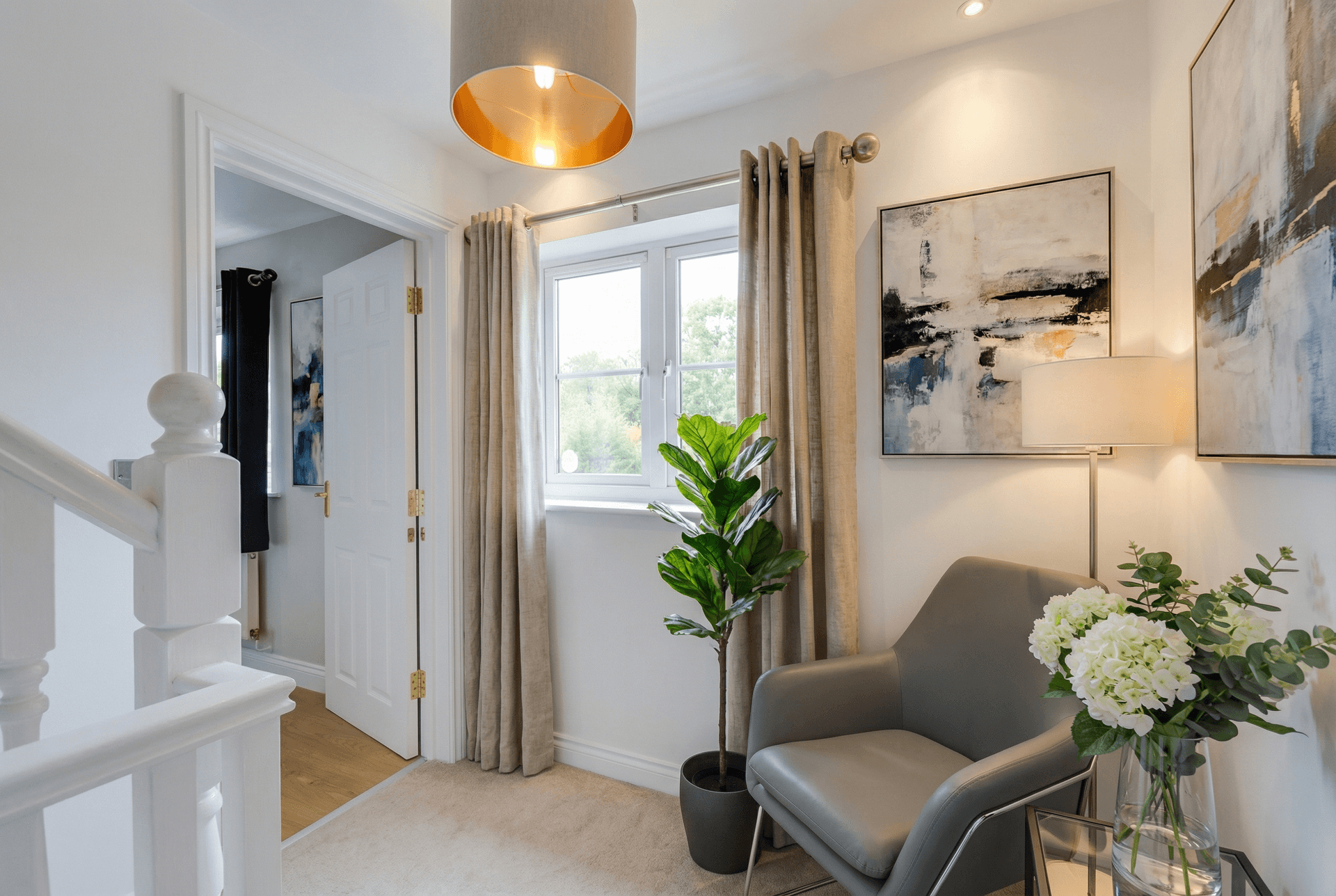 After virtual staging