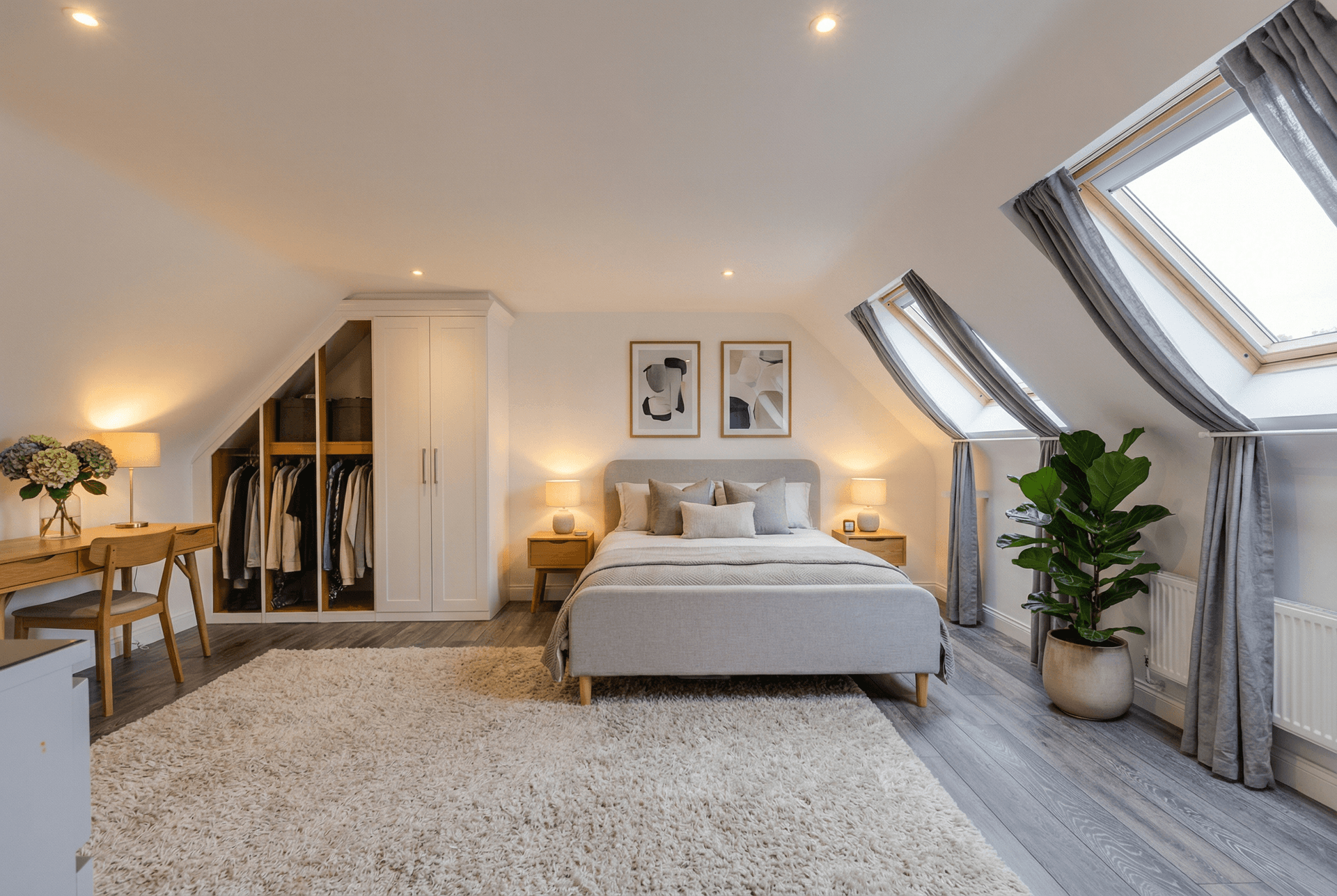 After virtual staging