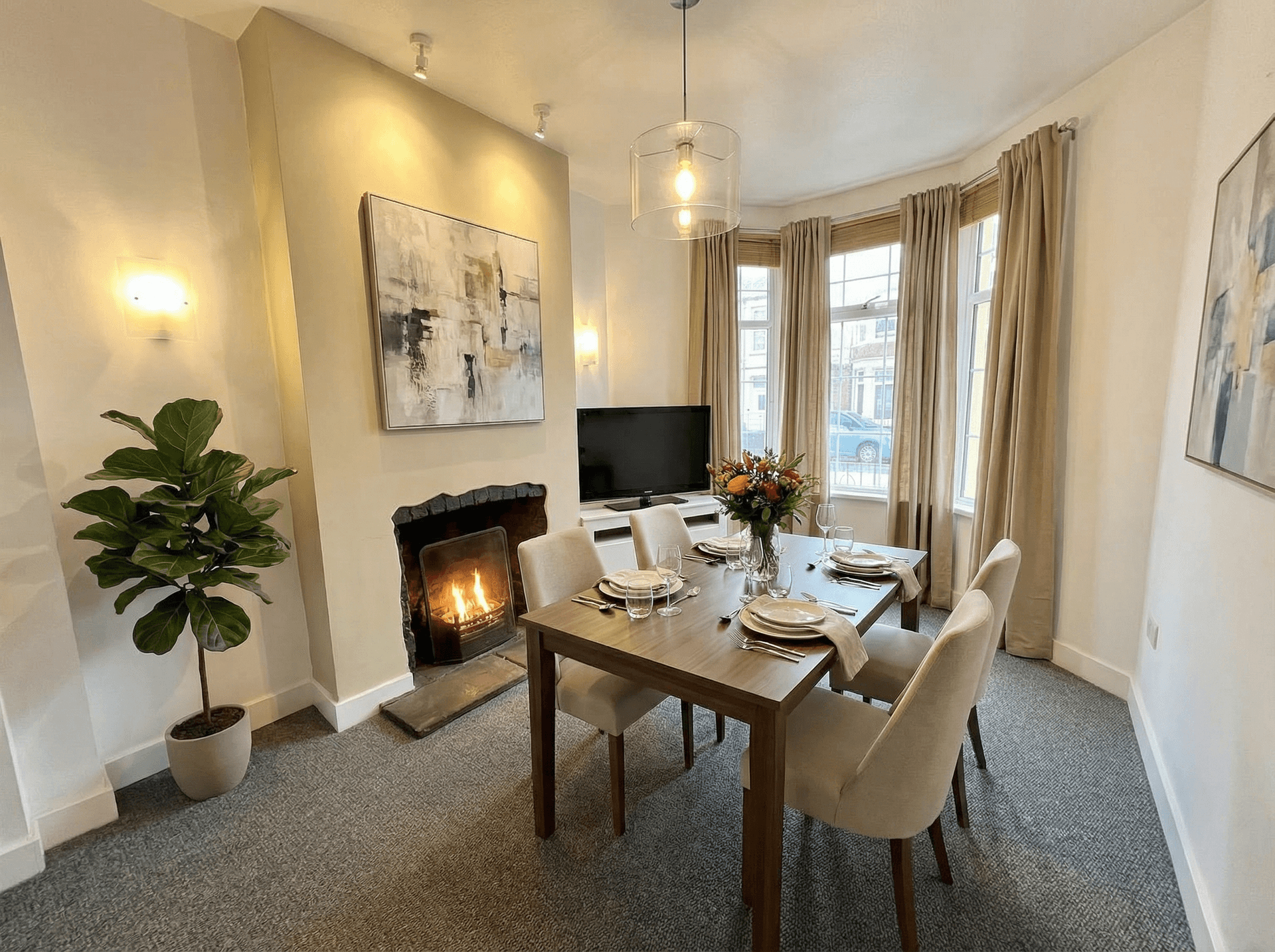 After virtual staging