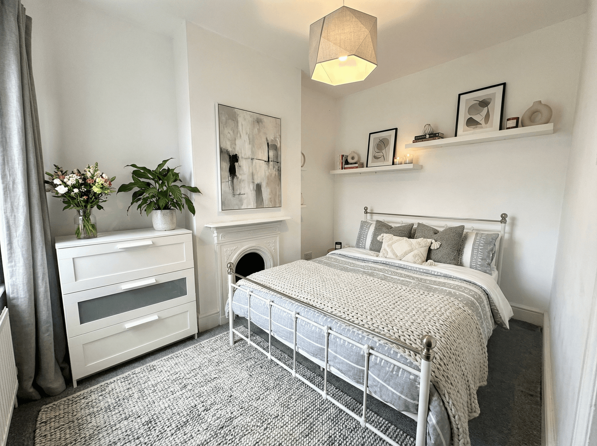 After virtual staging